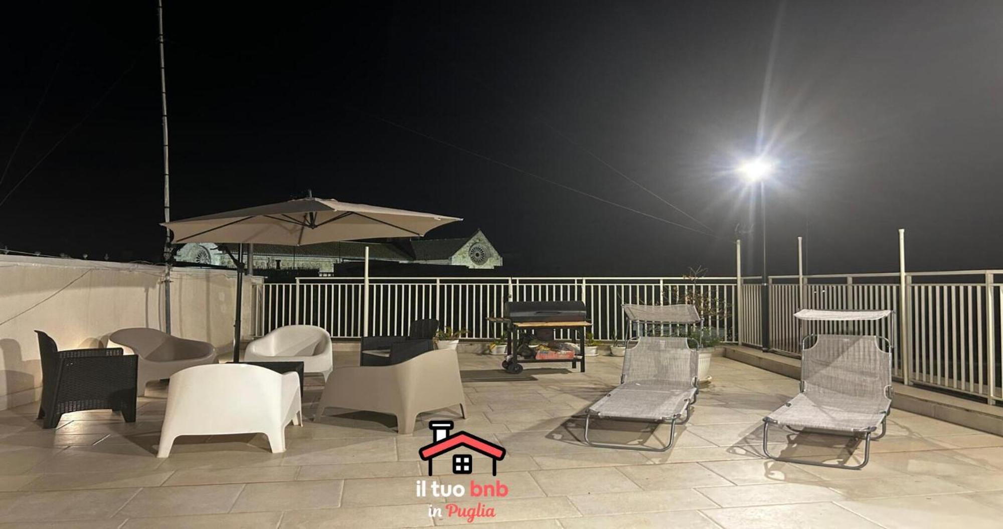 Casa Bianca Bnb,Big Terrace,10 Min Airport Beaches บิตอนโต ภายนอก รูปภาพ