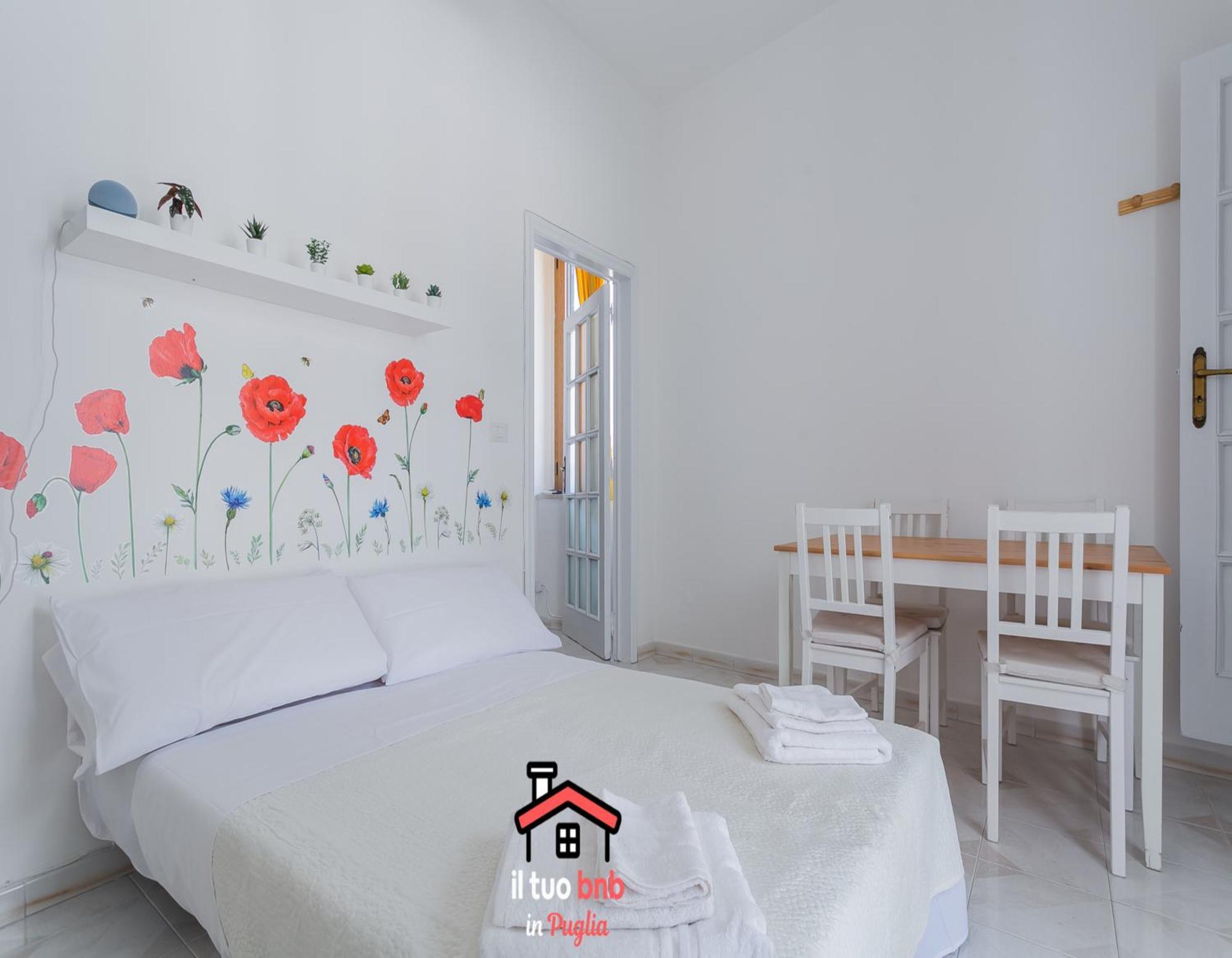 Casa Bianca Bnb,Big Terrace,10 Min Airport Beaches บิตอนโต ภายนอก รูปภาพ